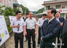湖南省委副书记、省长许达哲视察乐动在线注册_乐动（中国）桑植白茶公司